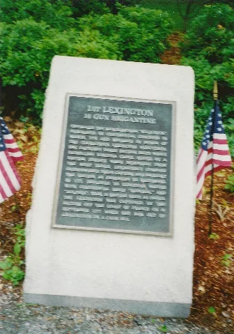 1St Uss Lexington Plaque