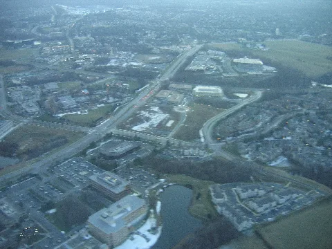 2007 01 23 Looking West Along Md 28 Toward Broschart Diamondback (Foreground) And Md119 (Background) 01