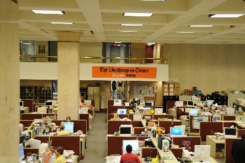 2008 07 The Washington Times Newsroom 02