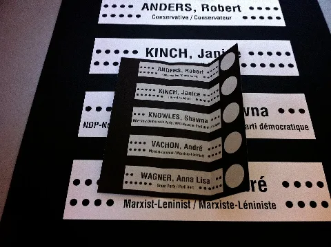 2011 Ballot