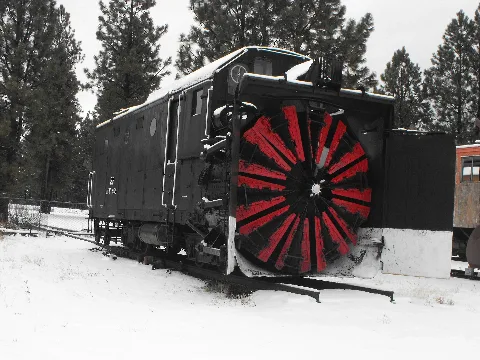 20120220 Steam Rotary Snowblower At Train Mountain