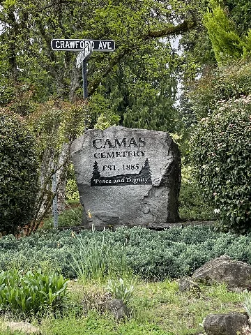 2023 05 06, Camas Cemetery, Camas, Washington, 01 (Cropped)