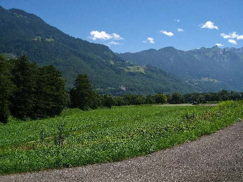 3126 Schaan Vaduz Rheindamm Schloss Vaduz