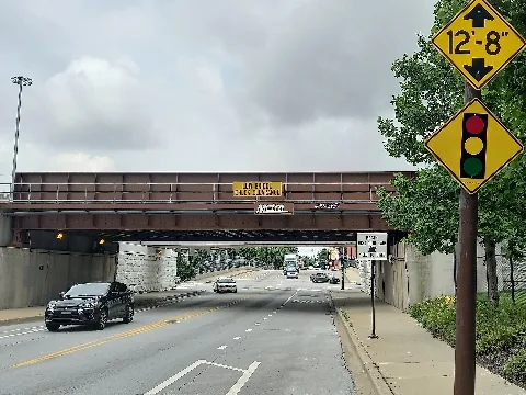 31St St At Metra Rock Island (June 2021)