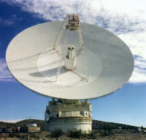 70 M Antenna In Goldstone