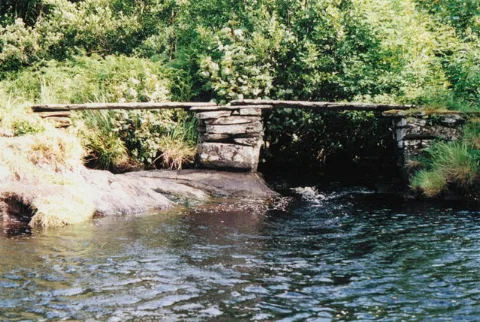 A Clapper Bridge (Geograph 2041263)