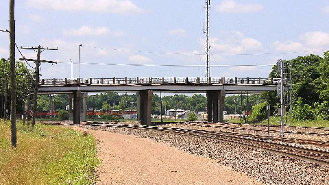 Adams Ave Overpass Temple Texas