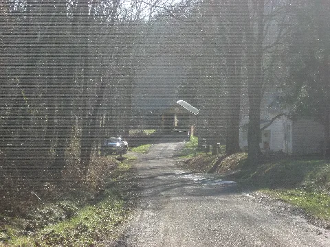 Adams Covered Bridge From North