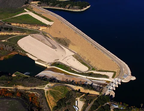 Aerial Bradburydam