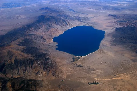Aerial View Of Walker Lake (Nevada)