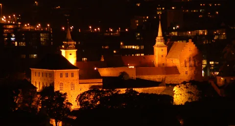 Akershus Festning By Night