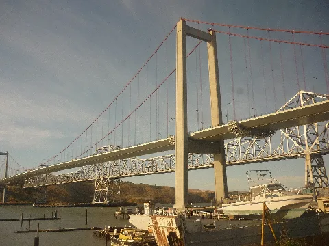 Al Zampa And Carquinez Bridges, Crockett, California