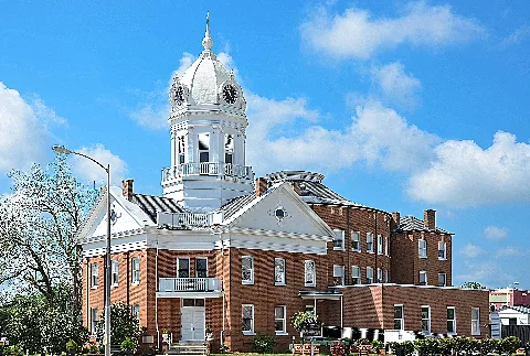 Alabama Monroe County Courthouse Retired