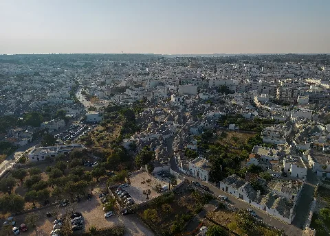 Alberobello Con Il Drone