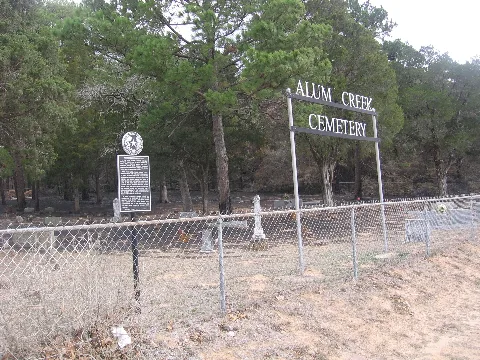 Alum Creek Cemetery, Bastrop County, Texas, Usa