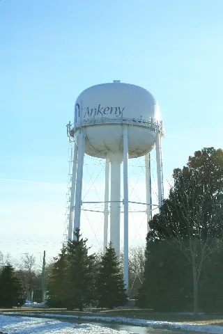 Ankeny Iowa 20080104 Watertower