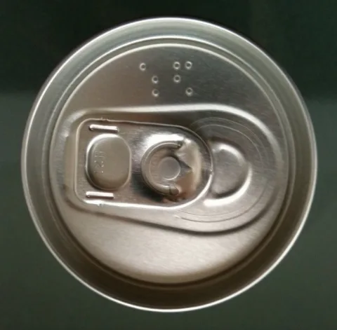 Asahi Super Dry Beer Top Of Can With Braille