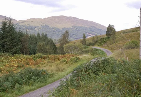 B8074 Road Down Glen Orchy