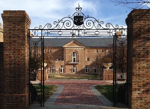 Back Of The Alan B. Miller Hall