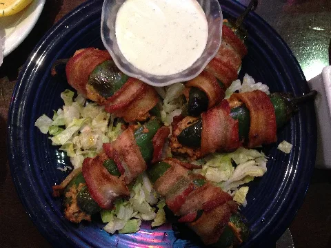 Bacon Wrapped Stuffed Jalepeños