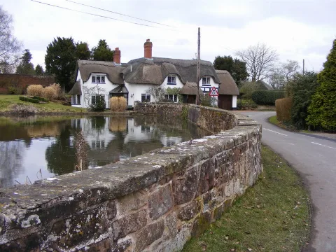 Badger Village Pool Geograph.org.uk 1750549