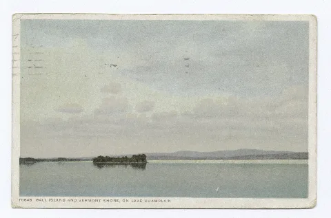 Ball Island And Vermont Shore, Vermont (Nypl B12647398 74087)