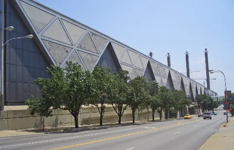 Bartle Hall From Broadway Blvd