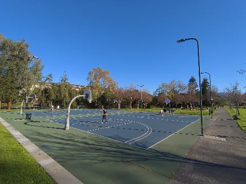 Basketball Courts At Campbell Park