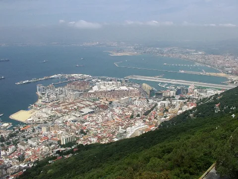 Bay Of Gibraltar From The Rock 11