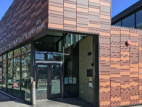 Bayview Linda Brooks Burton Branch Library, San Francisco, California, Us
