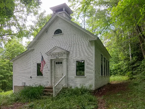 Beaver Meadow School View From Front And Right