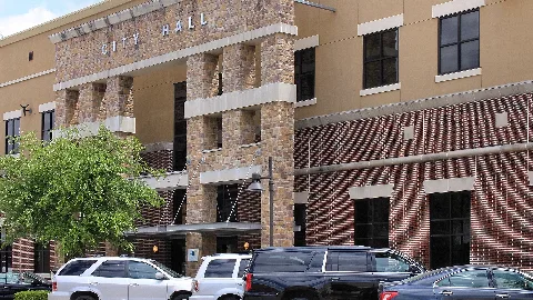 Bee Cave Texas City Hall West Elevation