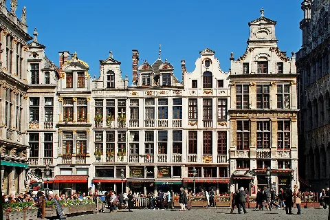 Belgique Bruxelles Grand Place Côté Nord Est