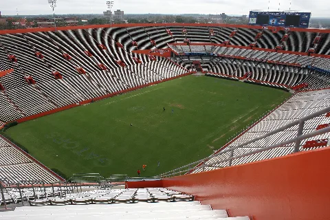 Ben Hill Griffin Stadium Empty