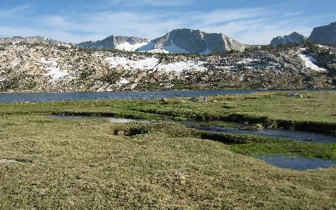 Bernice Lake S Of Vogelsang Pass Yosemitenp