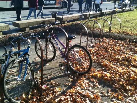 Bicycle And Bicycle Stand
