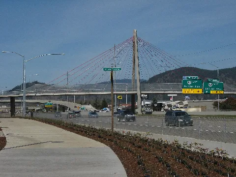 Bike Bridge Over I 5, Daylight Version