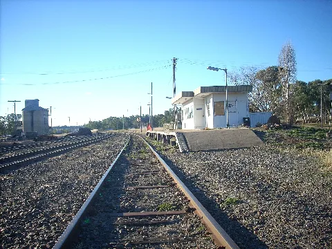 Binnaway Station Looking North Panoramio