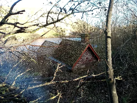 Boat House, Mire Loch, St Abb's Head