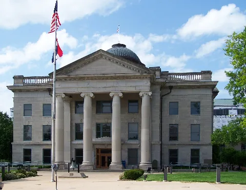 Boone County Courthouse In Columbia, Missouri