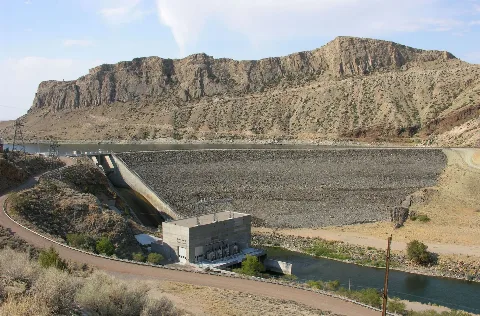 Boysen Dam In 2012