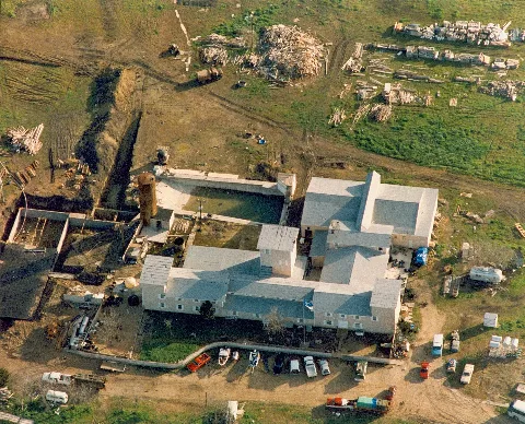Branch Davidian Compound Near Waco