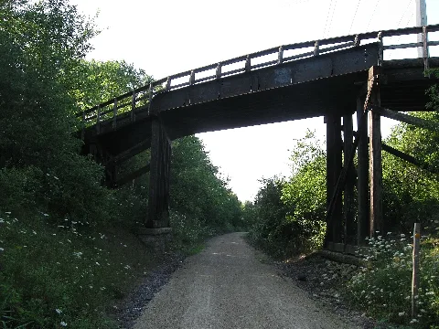 Bridge, Glacial Drumlin Trail (4840886697)