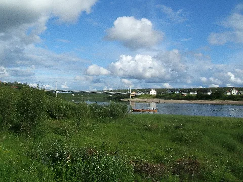 Bridge Over Kárášjokha River