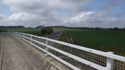 Bridge Over M8, Ratho Byres Geograph.org.uk 782587