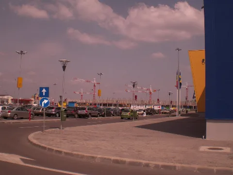 Bucharest Shopping City Under Construction 2 Photo By Dan69En