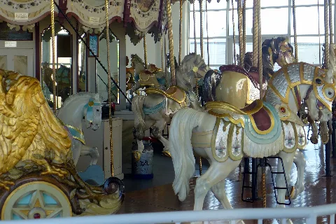 Buckroe Beach Carousel In Hampton, Virginia