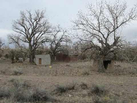 Buildings At Otowi Crossing, Otowi Nm