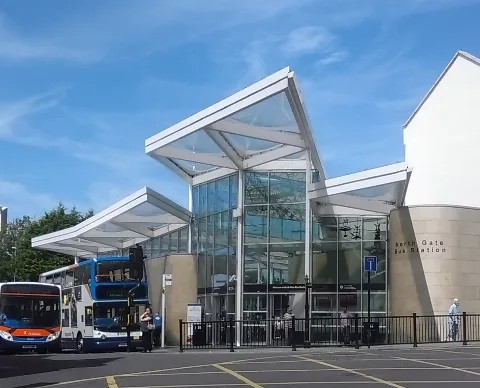 Bus Station Frontage Northampton