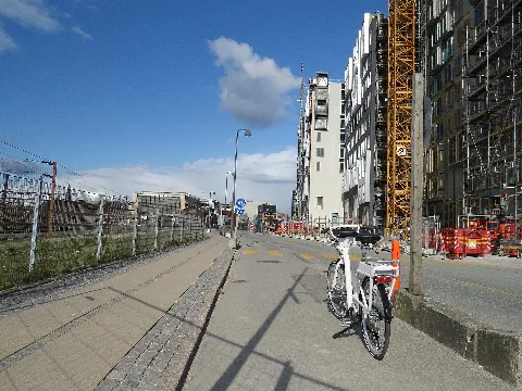 Bycykel Carsten Niebuhrs Gade